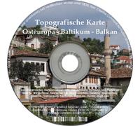 Topo - Karte für GARMIN auf DVD OSTEUROPA Littauen LETTLAND Estland BELARUS BiH
