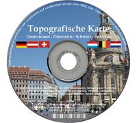 TOPO Karte GARMIN Edge GPS DACH Alpen Skifahren, Schneewandern Trekking Biking