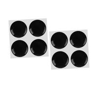 TOPPERFUN 8stücke Schlüsselloch-abdeckung Für Auto-türschloss Schutz-aufkleber Aus Pvc Für Wohnmobil-fahrzeug-einstieg-steckdose Outdoor-zubehör Für Automobil-seite