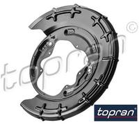 TOPRAN Spritzblech, Bremsscheibe Hinterachse, Links u.a. für HYUNDAI, KIA