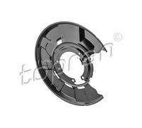 TOPRAN Spritzblech (Ankerblech) Bremsscheibe 503 815 Aluminium Hinterachse Rechts für BMW 1er/3er