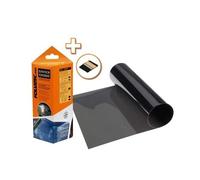 Foliatec 1225 Topstripe Blendstreifen, grau-schwarz, 15 x 152 cm