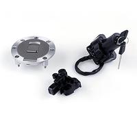 Topteng Motorrad Zündschloss Tankdeckel Sitzschloss Schlüsselsatz Montage mit aluminiumlegierung für Yamaha XJR400 XJR1200 XJR1300 1994-2002