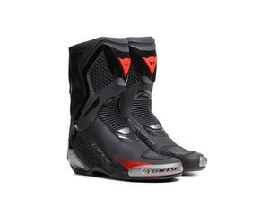 Torque 4 Air Herren Sommer Sport Motorrad Stiefel Schwarz Rot-Lava, 47 47 schwarz rot-lava