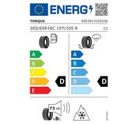 Torque WTQ5000 8PR 205/65 R16C 107/105R Winterreifen Van