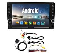 Torvex Autoradio GPS-Navigation, 9-Zoll-Android-10-Touchscreen mit WiFi, Bluetooth, Doppelknopf und 2 USB-Anschlüssen, 2+32 GB, als Stereo-Hauptgerät für Pkw im Fahrzeugcockpit