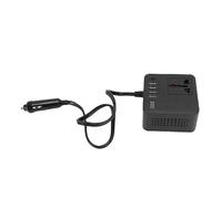 Tosuny 150 W Auto-Wechselrichter 12 V 24 V auf 110 220, Auto-Ladegerät-Wechselrichter mit Zigarettenanzünder-Eingang, Adapter-Ausgang mit 4 USB-Anschlüssen und Typ C, Universal-Buchse für Telefon