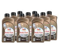 Total Brake Fluid HBF 4 OEM+ DOT 4 : 9 x 1 Liter