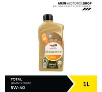 Total Energies QUARTZ 9000 5W-40 Motoröl 1 Liter PSA B71 2296 VW Porsche Renault