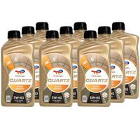 Total Quartz 9000 Energy 5W-40 : 9 x 1 Liter
