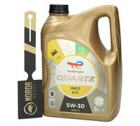 Total | Motoröl Quartz Ineo ECS 5W-30 (5 L) Teilsynthetiköl (213683) für
