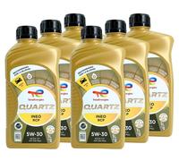 Total Quartz Ineo RCP 5W-30 : 6 x 1 Liter