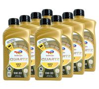Total Quartz Ineo RCP 5W-30 : 8 x 1 Liter