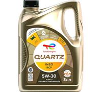 TotalEnergies Quartz INEO RCP 5W-30 Benzin- und Dieselmotorenöl, 5 Liter