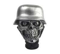 Totenkopf Schaltknauf, Schädel Schaltknauf, Schädel Auto Schaltknauf, Auto Skull Schaltknüppel Shifter Knob Tuning Adapter, Auto Schaltknauf Deko, Schalthebel Zubehör, Autoinnenzubehör