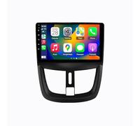 Touchscreen Autoradiao Multimedia Player für Peugeot 207 207cc 207sw 2006-2015 mit Bluetooth Fm Radio, Mirror Link, USB, Aux, Unterstützt Tpms Lenkradsteuerung, 8 Kern 6G+128G