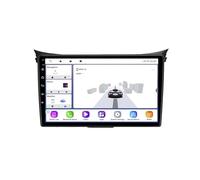 Touchscreen Stereo 2 Din für Hyundai i30 Grand Elantra Grant 2011-2017 mit Bluetooth Fm Radio, Mirror Link, USB, Aux, Bluetooth Unterstützt Tpms Lenkradsteuerung, 4 Kern 1G+16G