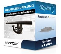 TOWCAR Anhängekupplung abnehmbar passend für Smart #1 SUV 06.2022-jetzt AHK