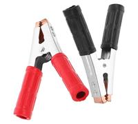 TOYANDONA Booster klemmen Kupferbeschichtet Große Krokodilklemmen für Autobatterie Überbrückungskabel Starthilfekabel Robuste Batterieclips für Sicheren Stromfluss