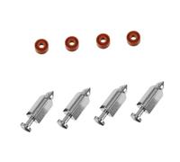 TOYANDONA Teiliges Rasenmäher Vergaser Nadelventil aus Metall Schwimmernadelventile Ersatzteile Kompatibel mit Briggs Motoren Langlebig und Professionell für Rasenmäher Carburetor Zubehör