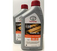 Toyota Original Synthetisches Motoröl 0W-20 Hybrid-Motoren, Packung 2 Liter