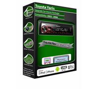 Toyota Yaris Autoradio, Pioneer Radio USB AUX, iPod iPhone Android Spieler