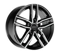 Alufelge DEZENT TR Einteilig DARK - Schwarz Frontpoliert 7.50 x 18 ET 50.00 5x112.00