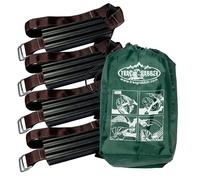 trac-grabber - Die "Get lösen" Traction Lösung für LKW/SUV 's XL - Kette oder Schnee Reifen Alternative (Set von 4 Blöcke & Straps)