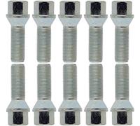 TRACER 10x Radschraube M12x1,25 Kegelbund 60° 26mm | Schlüsselweite 17mm kompatibel mit Opel Astra L Astra L Sports Tourer Corsa F Corsa-e