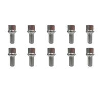 TRACER 10x Radschraube M14x1,5 Kugelbund R13 35mm | Schlüsselweite 17mm kompatibel mit Cupra Born K1 Tavascan KR Tavascan 4Drive KR Ateca