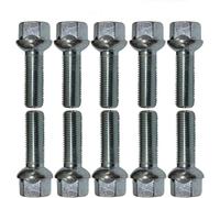 TRACER 10x Radschrauben M14x1,5 Kugelbund R13 47mm | Schlüsselweite 17mm kompatibel mit Cupra Born K1 Tavascan KR Tavascan 4Drive KR Ateca