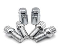 TRACER Felgenschloss M14x1,5 27mm Kugelbund R13 Radschrauben - 2 Schlüssel | Passgenau für Audi, VW, Seat und Skoda, Diebstahlsicherung für Alufelgen, inklusive Adapter mit Schlüsselweite HEX19/21
