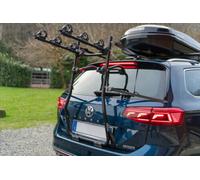 Fahrrad Heckträger - Fahrradträger Heckklappe - universal Auto Fahrradträger - Heckklappenträger - VDP Viper - für 3 Fahrräder - Befestigung an