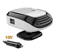 Tragbar Akku Heizlüfter 12V 150W Kfz Auto Heizung Defroster Demister 11m²-20m²