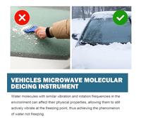 Tragbarer Auto-Enteiser, Mikrowellen-Molekular-Enteisungsinstrument - solider Aromatherapie-Becher für Fahrzeuge, Zuhause und Büro -