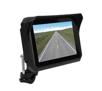 Tragbares Motorrad-GPS mit Carplay/Android Auto, Wasserdichtes Autoradio, 5-Zoll-IPS-Touchscreen mit Bluetooth, Motorrad-GPS-Navigationssystem für Motorräder