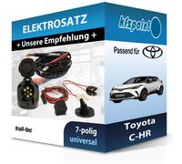 Trail-Tec Elektrosatz 7polig Summer universal - FORD ESCORT IV