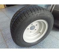 Trailer- / Autotransporter- / Anhänger- Komplettrad, Felge + Reifen 195/55 R10 C