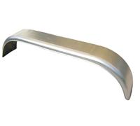 TRAILER POOL Kotflügel 1.980 x 220 x 375 mm Stahlblech rund, gerader Rücken, Durchsetzung, für Tandemachse, 010 100 605