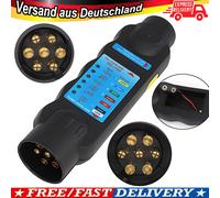 Trailer Tester Prüfgerät Stecker Anhänger Tester Beleuchtungs tester 12V KFZ PKW