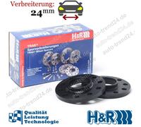 TRAK+ Spurplatten schwarz DR 24mm/Achse u.a.: VW T-ROC A11, D11, Bj. 2017-2025