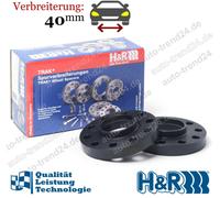 TRAK+ Spurplatten schwarz DR 40mm/Achse u.a.: Renault Austral, Bj. 2022-2025