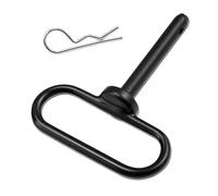 Traktor-Anhängerstifte - 1/2 Zoll Mäher Anhänger Anschluss Stahl Abschleppwerkzeug Heavy Duty Torstift | Zubehör Garten Hof Bauernhof Nutzfahrzeug Spielplatz Befestigung Ausrüstung Wartung Ersatzteile