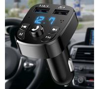 Transmitter Auto Radio Adapter Freisprecheinrichtung KFZ Kit Bluetooth 5.0 FM