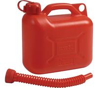 Now Transportkraftstoffkanister 5 l rot HD-PE L265xB135xH270mm