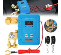 Trennschalter 12V Auto Batterie Trenner Unterbrecher Doppelte Fernbedienung