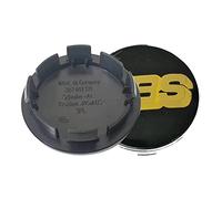 TRFAN 4 Stück Auto Nabendeckel Nabenkappen für BBS 65mm Wasserdicht Rostfrei Auto Radnabendeckel ZubehöR,B