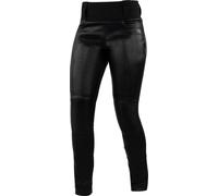 Trilobite Ladies Motorrad Leder Leggings, schwarz, 28/32