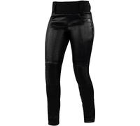 Trilobite Ladies Motorrad Leder Leggings, schwarz, 26/32