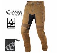 Trilobite Parado Motorrad-Jeans Doublelayer Herren Rusty Braun, Regular, Slim Fit 36/32